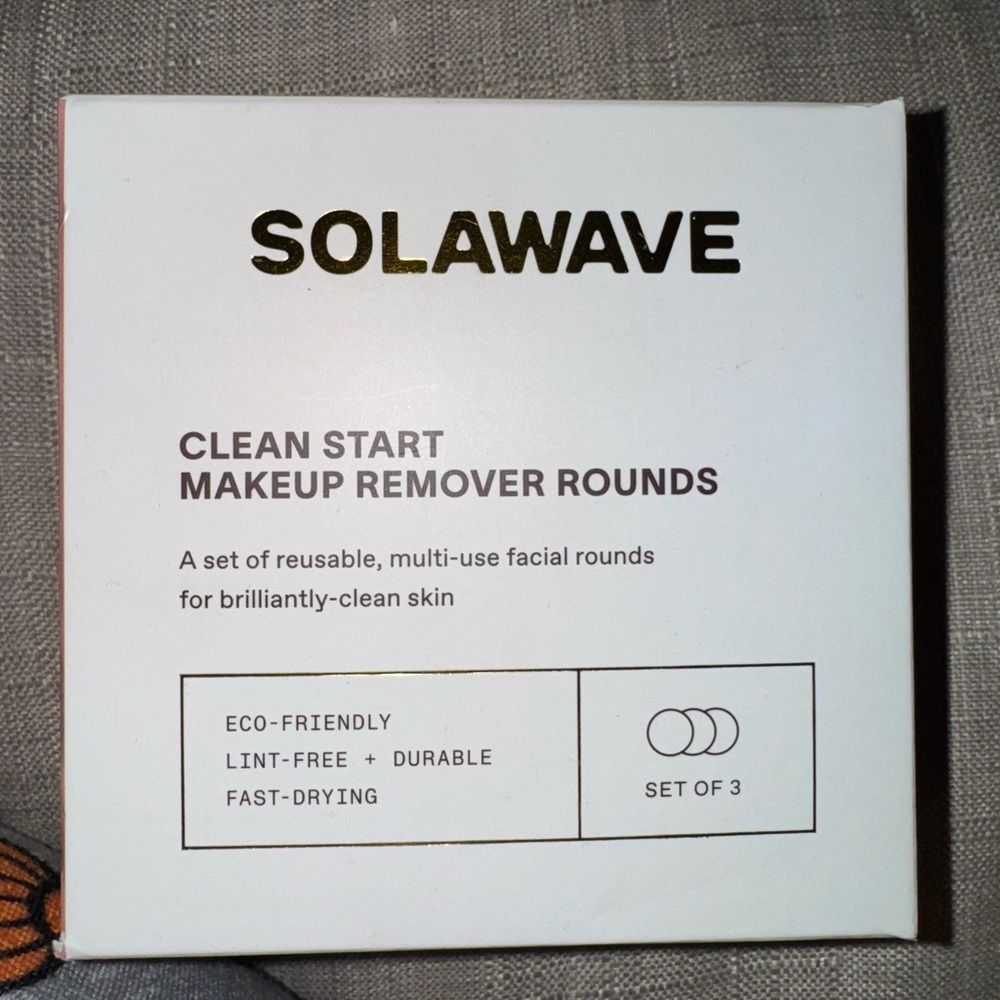 Clean Start Makeup Remover Rounds - White